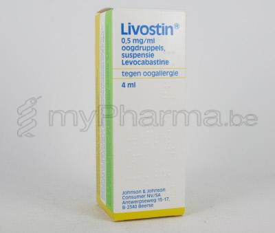 LIVOSTIN 0,05% 4 ML OOGDRUPPELS (geneesmiddel)