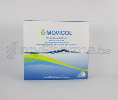 MOVICOL 13,7 G 20 ZAKJES (geneesmiddel)