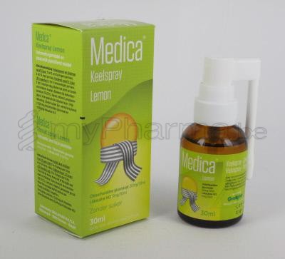 MEDICA LEMON 30 ML KEELSPRAY                     (geneesmiddel)