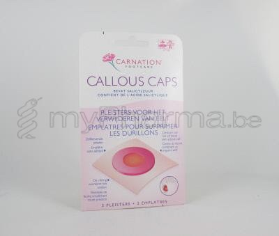 CARNATION CALLOUS CAPS BESCHERMPLEISTER 2          (medisch hulpmiddel)