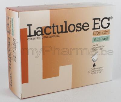 LACTULOSE EG 15 ML 20 ZAKJES SIROOP (geneesmiddel)