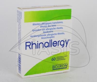 RHINALLERGY 60 TABL (homeopatisch geneesmiddel)