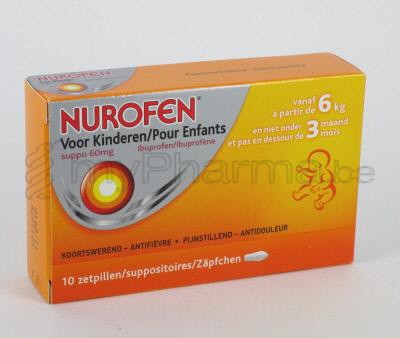NUROFEN 60 MG  10 SUPPO (geneesmiddel)