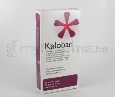 KALOBAN 20 MG 21 TABL  (geneesmiddel)