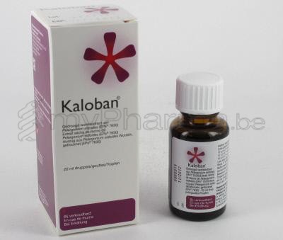 KALOBAN 0,82G/ML 20 ML DRUPPELS (geneesmiddel)