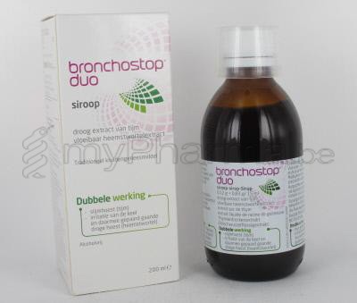 BRONCHOSTOP DUO 200 ML SIROOP                  (geneesmiddel)