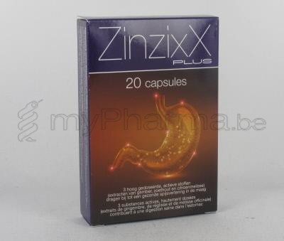 ZINZIXX PLUS 20 caps                             (voedingssupplement)